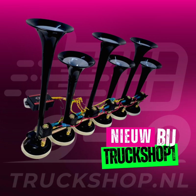 Melody Horn 24V mit Fernbedienung – Über 19 Melodien für LKW