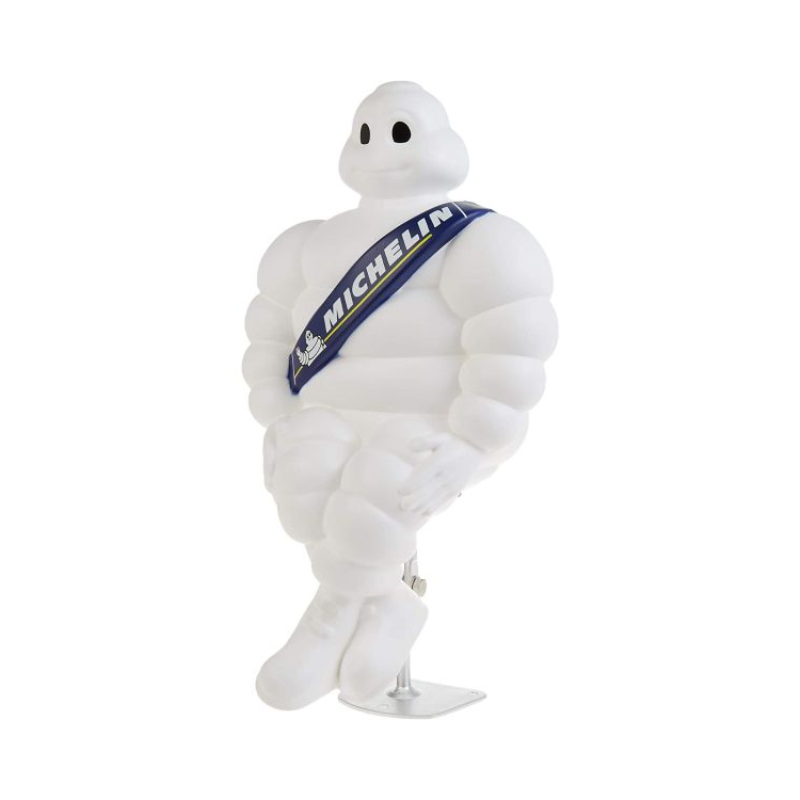 Originele Michelin Man 40 cm | Michelin Bibendum Vrachtwagen Mascotte