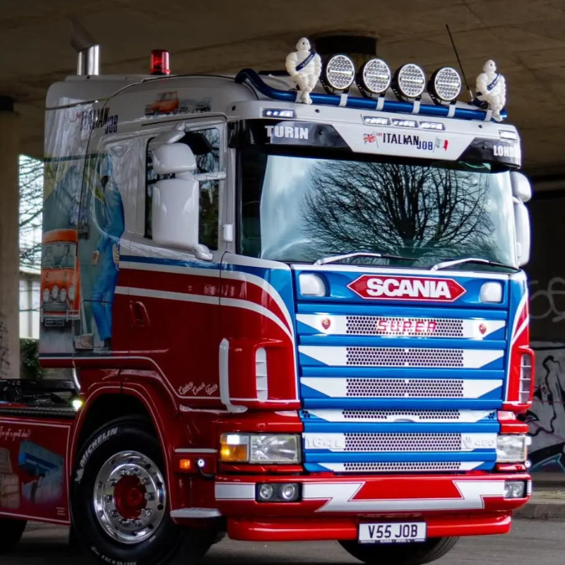 Originele Michelin Man 40 cm | Michelin Bibendum Vrachtwagen Mascotte