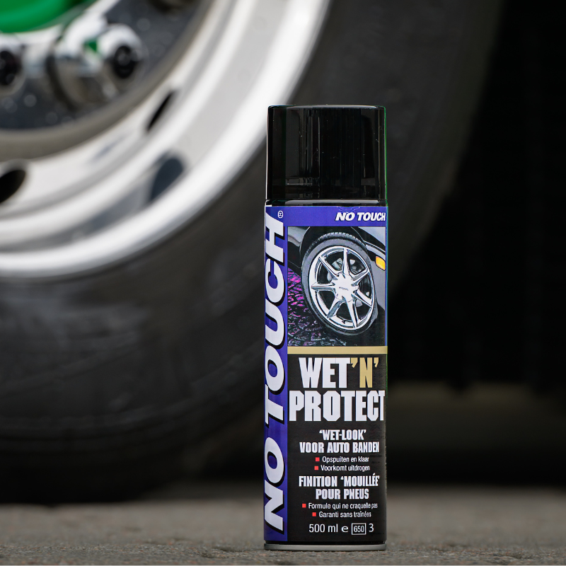 No Touch Wet 'n Protect - Bandenzwart