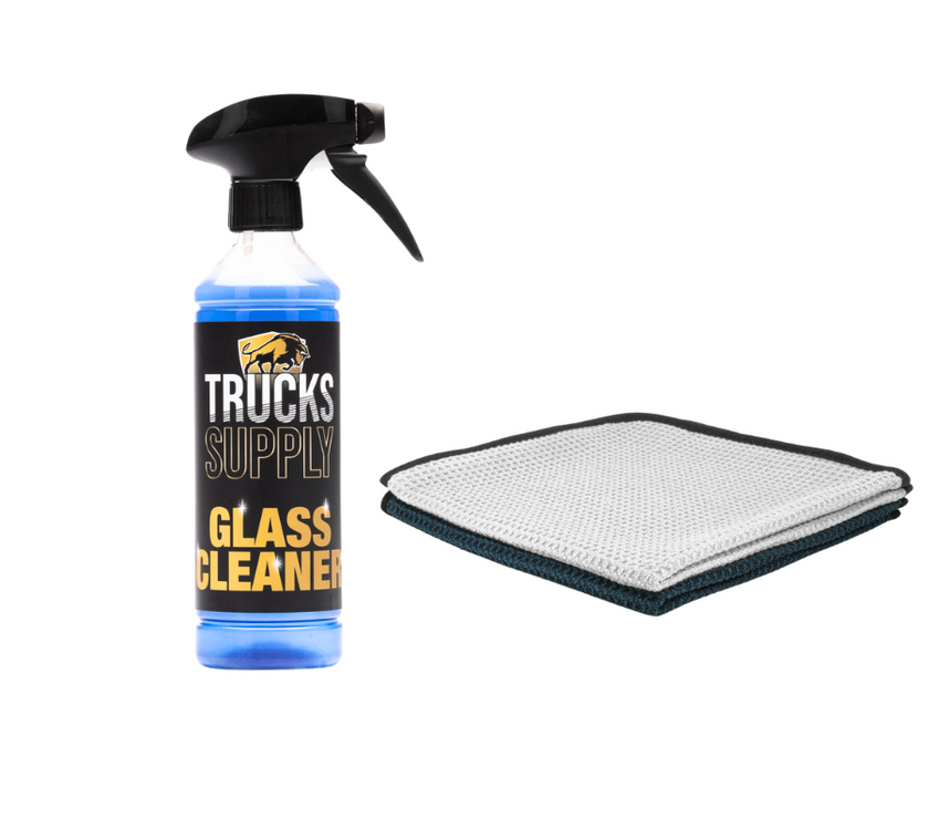 Truckssupply Glass cleaner en briliant glass towel – combideal