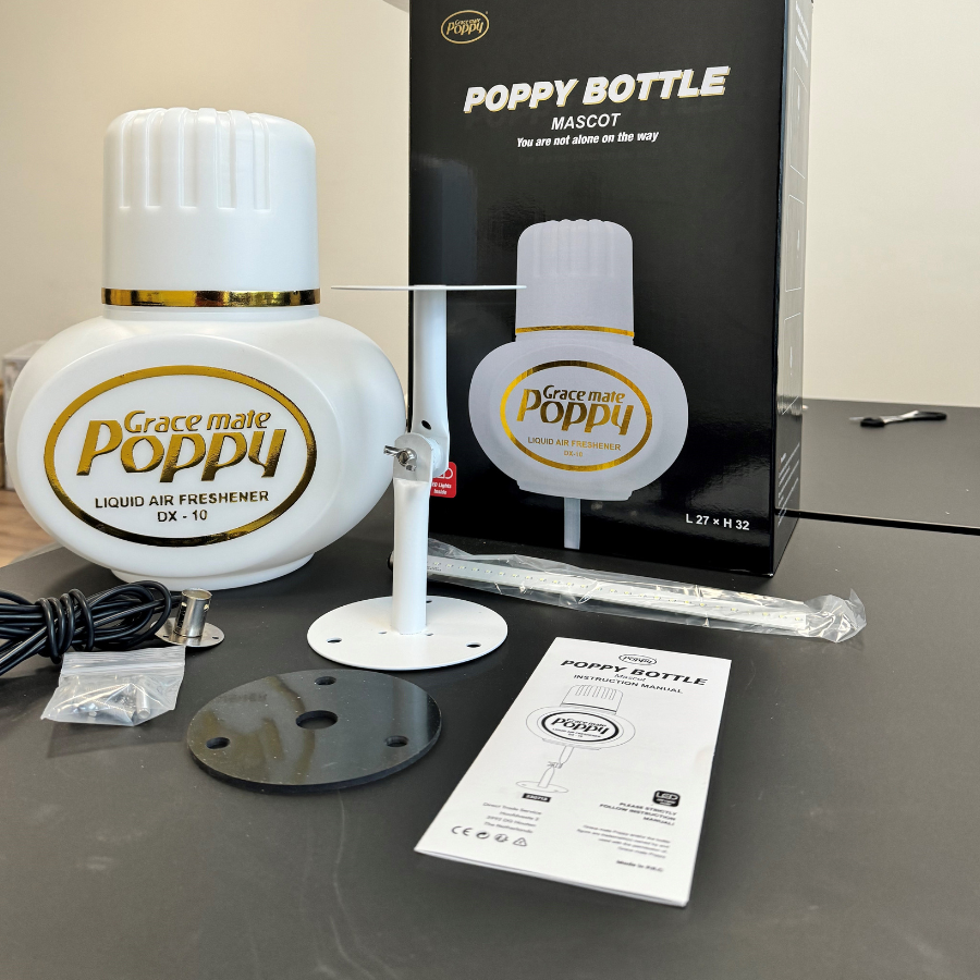 Grace Mate Poppy MASCOT Illuminated
