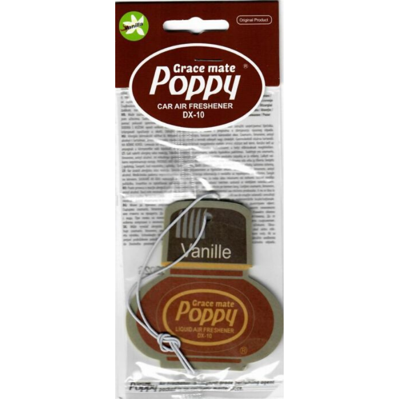 Poppy Duftanhänger - 20 verschiedene Düfte