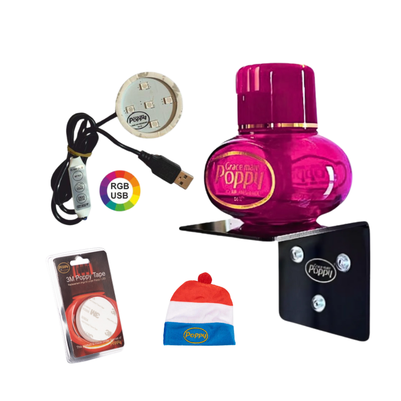 Komplettes Grace Mate Poppy Lufterfrischer-Paket