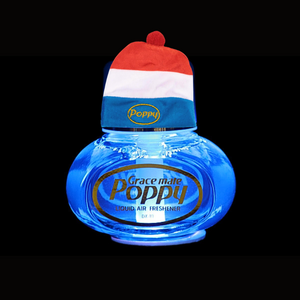 Poppy Grace mate luchtverfrisser met ledverlichtin, mutsje en 3m tape combideal