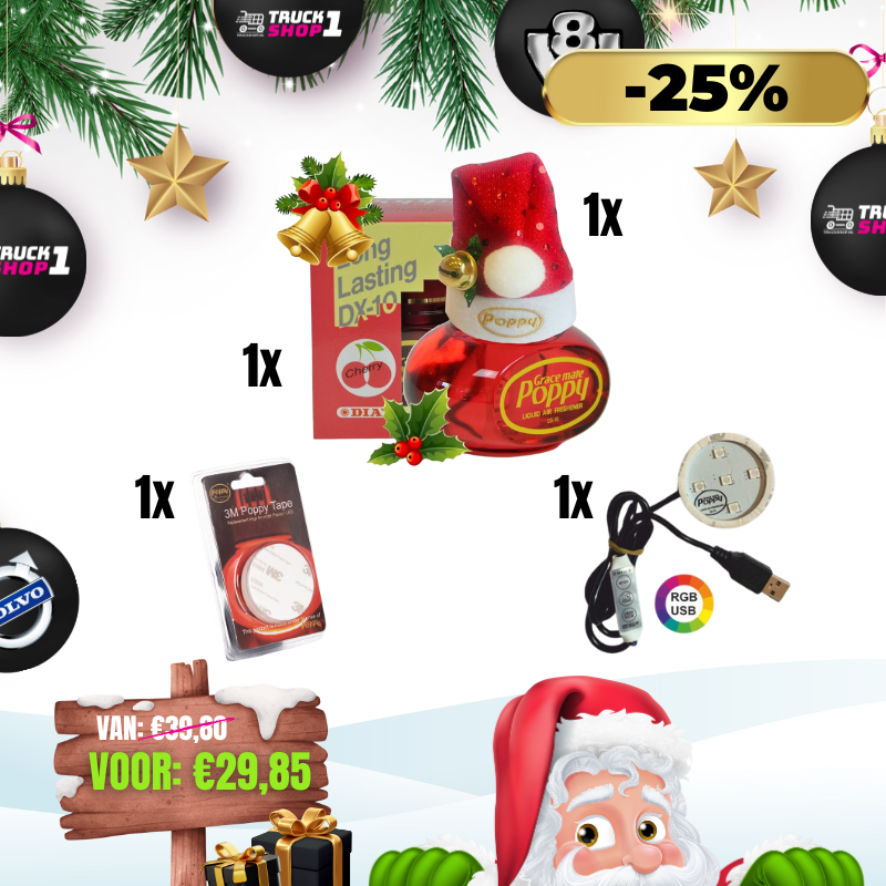 Poppy Grace Mate, LED Lighting + Hat + 3M Tape