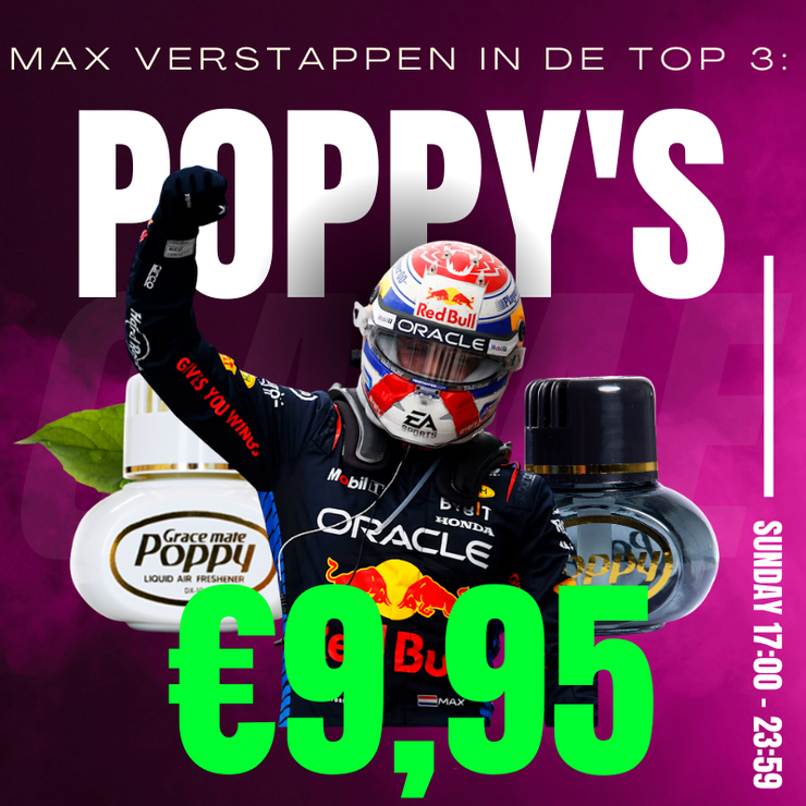 Grace Mate Poppy Air Fresheners - Poppy Shop