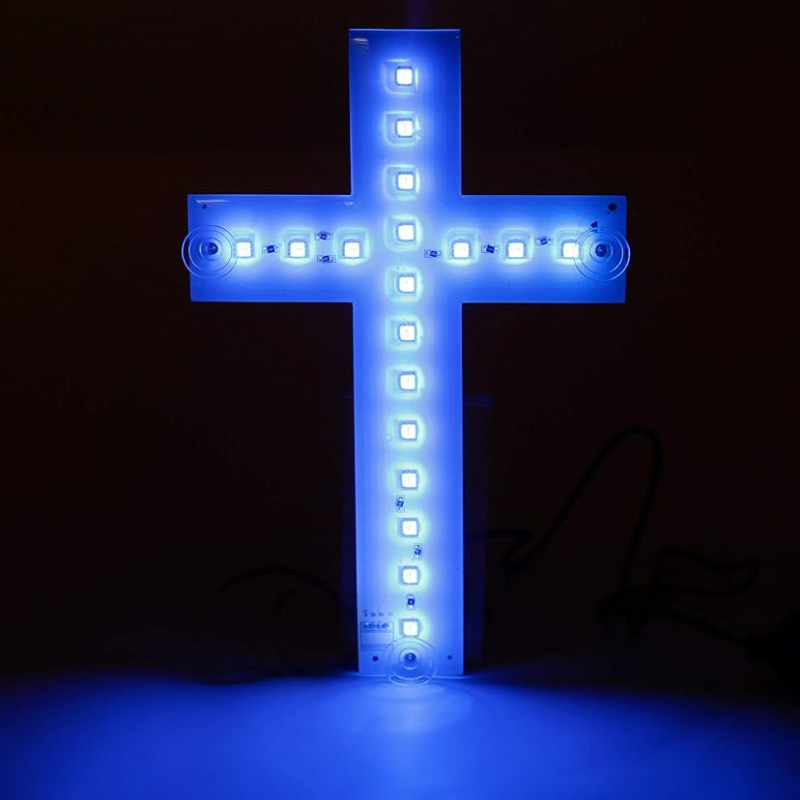 ALL RIDE LED Kruis 24V 18 Leds Multikleur – RGB Cabine Verlichting Vrachtwagen