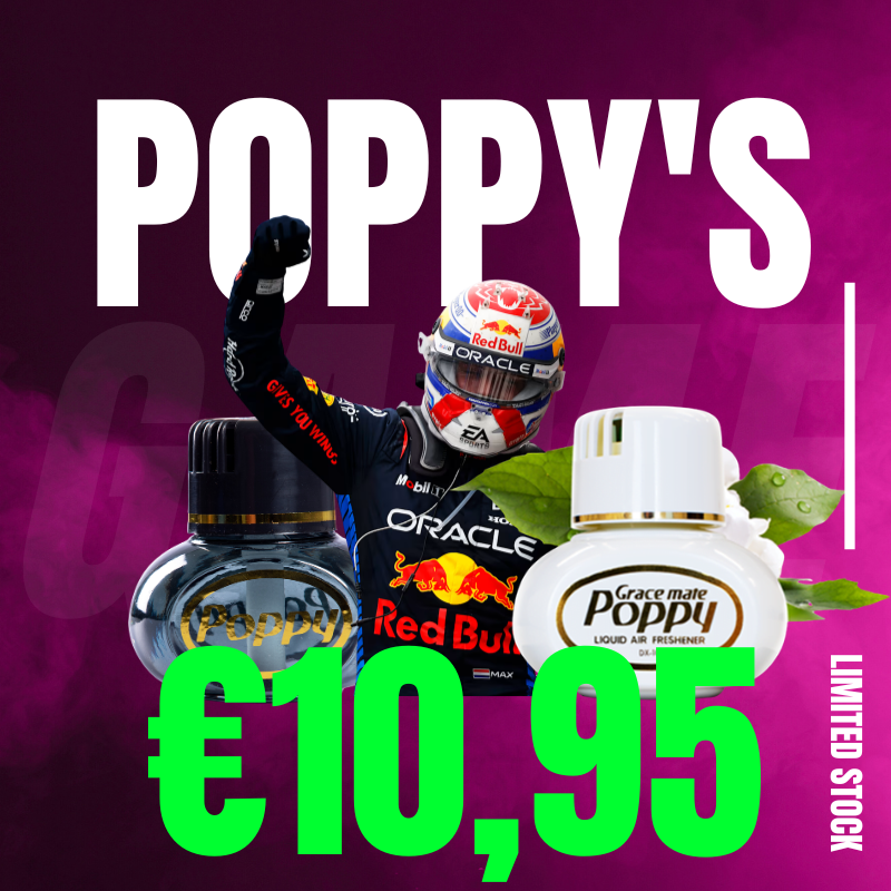 Grace Mate Poppy luchtverfrissers - Poppy Shop