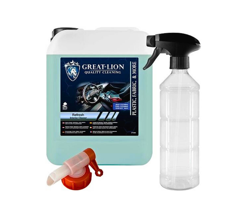 Refresh Interior Cleaner Great Lion 5 Liter Set