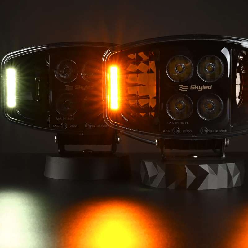 SKYLED Jumbo Oculus 10 inch LED Verstraler 90W – Dual Color Wit/Oranje R112