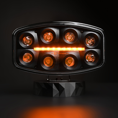 SKYLED Jumbo Octan Black LED Verstraler 80W – Wit/Oranje Positielicht