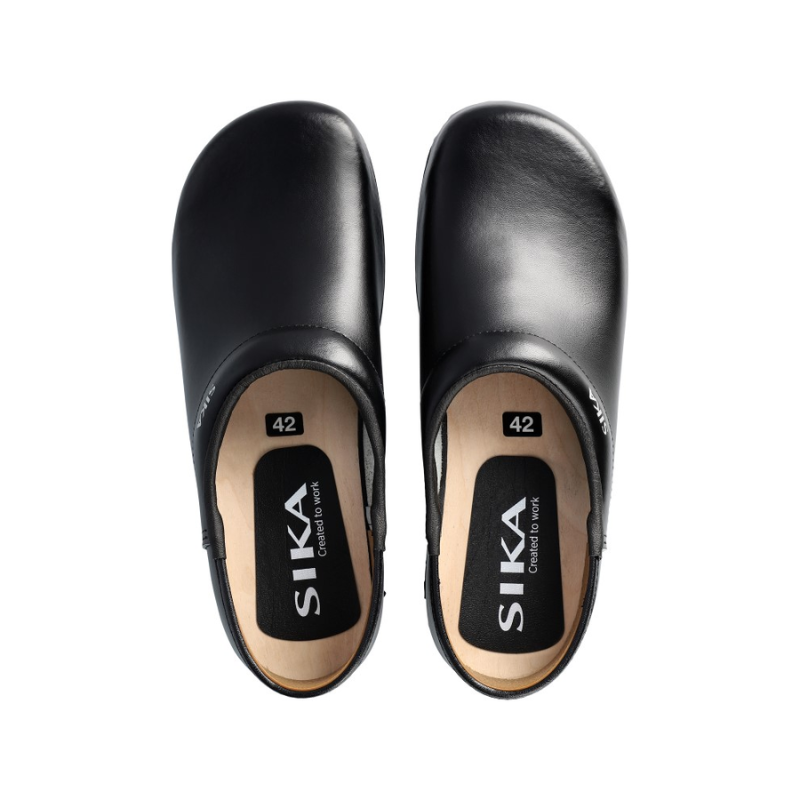 Sika 124 Clog Traditional Geschlossene Ferse PU
