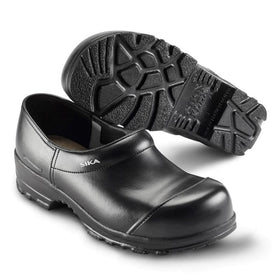 Sika 883 Flex Klomp S3 – zwarte veiligheidsklomp met dichte hak, stalen neus, overneus en antislip PU-zool (laddergrip)