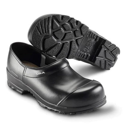 Sika 883 Flex Klomp S3 – zwarte veiligheidsklomp met dichte hak, stalen neus, overneus en antislip PU-zool (laddergrip)