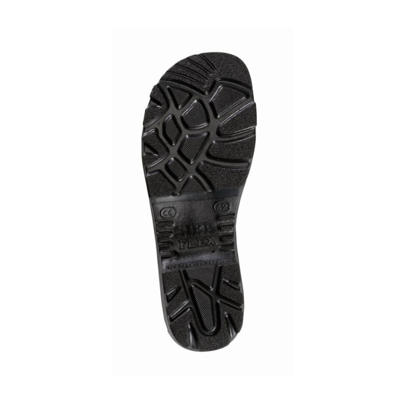Sika 883 Flex Clog S3 – geschlossene Ferse, Stahlkappe & rutschfest (Schwarz)