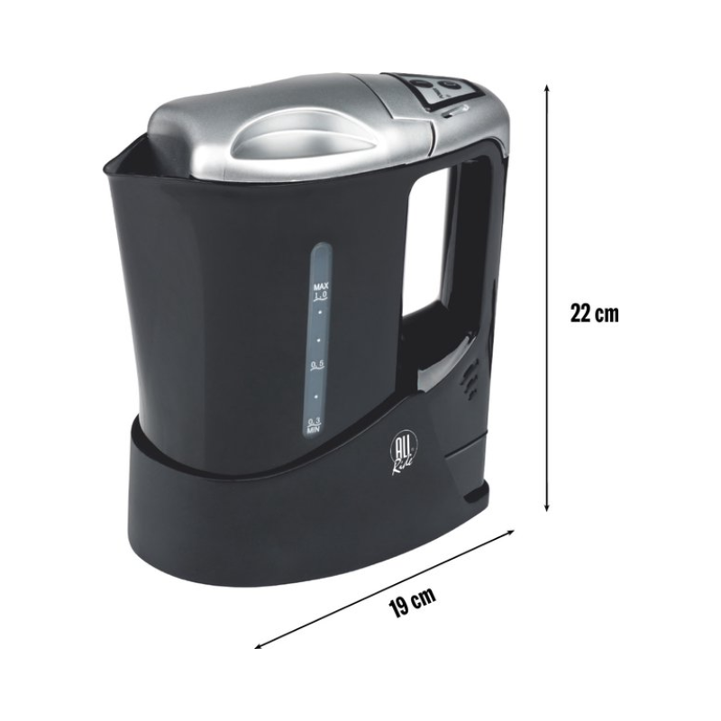 All Ride Waterkoker 24V – 1 Liter | Elektrische Reiswaterkoker voor Onderweg!