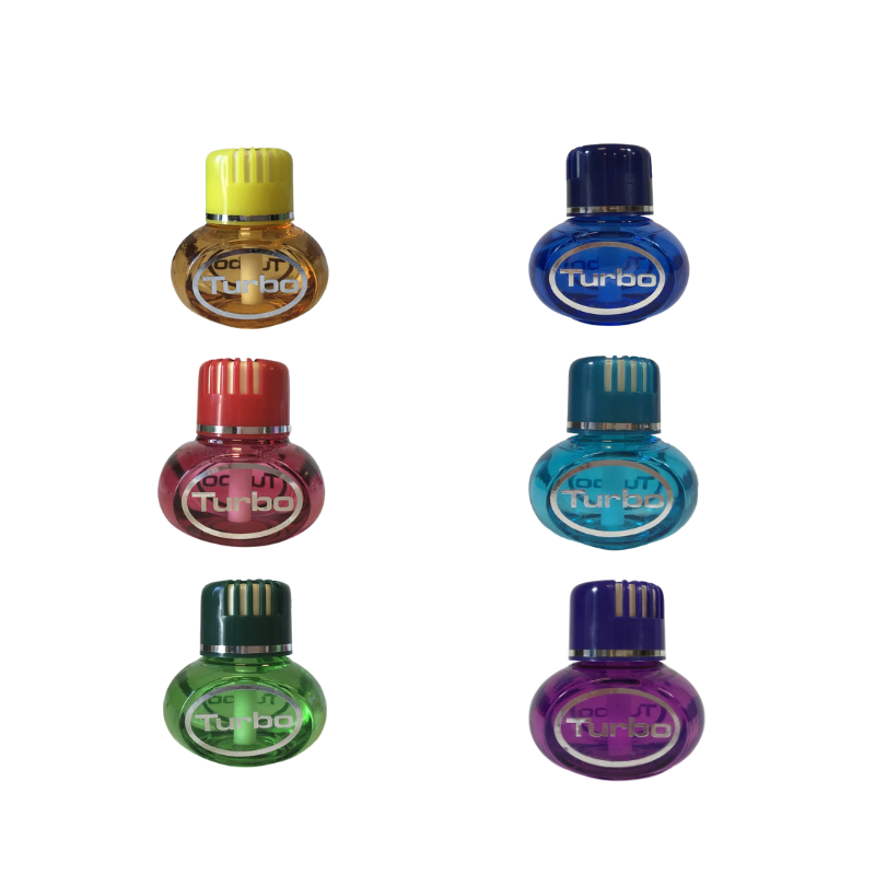 Turbo Luchtverfrisser – 8 Verschillende geuren