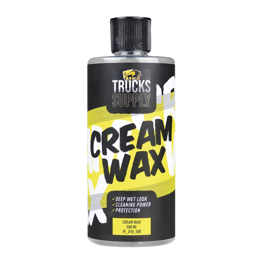 Fles met TruckSupply Cream Wax