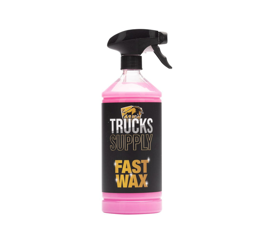 Fles met roze TrucksSupply Fast Wax