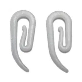 Gordijnhaakjes Wit – 50 stuks voor Truckcabine – Universele Montage