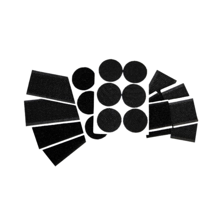 Klittenband Set – 12 verschillende soorten stukken