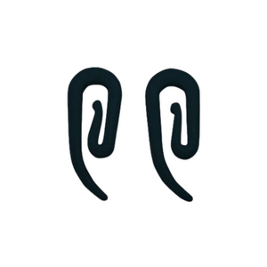 Gordijnhaakjes Zwart – 50 stuks voor Truckcabine – Universele Montage