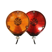 LED Pablo Rot/Orange – Spiegelleuchte / Begrenzungsleuchte