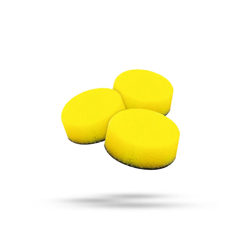 Liquid Elements Pad Boy V2 set van 3 – 40 mm polijstpads (geel, groen & paars)