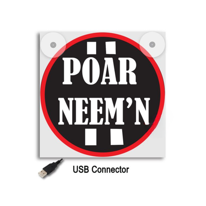 Lichtbakje de Luxe Poar Neem ’n – 5V USB Cabineverlichting 17x17 cm