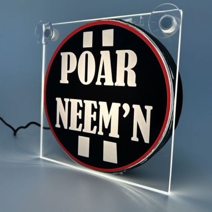 Lichtbakje de Luxe Poar Neem ’n – 5V USB Cabineverlichting 17x17 cm