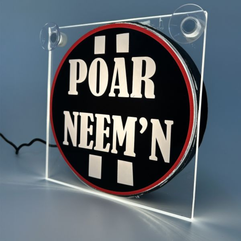 Leuchtkasten de Luxe Poar Neem ’n – 5V USB Kabinenbeleuchtung 17x17 cm