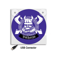 Lichtbakje de Luxe Valhalla – 5V USB & USB-C Cabineverlichting 17x17 cm