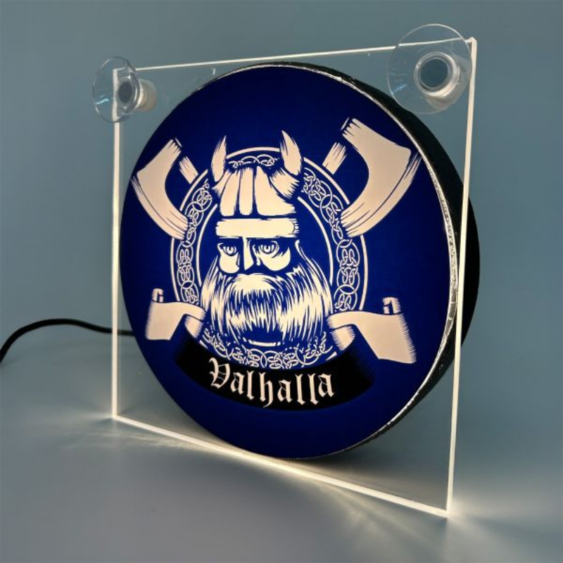 Leuchtkasten de Luxe Valhalla – 5V USB & USB-C Kabinenbeleuchtung 17x17 cm