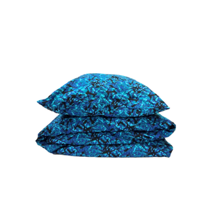 Dekbedovertrek 1 Persoon Deense Pluche Blauw (Incl. Kussensloop)