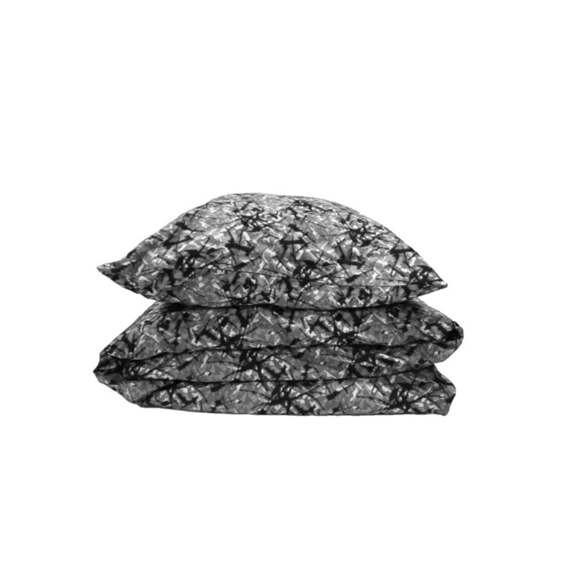 Dekbedovertrek 1 Persoon Deense Pluche Grijs (Incl. Kussensloop)