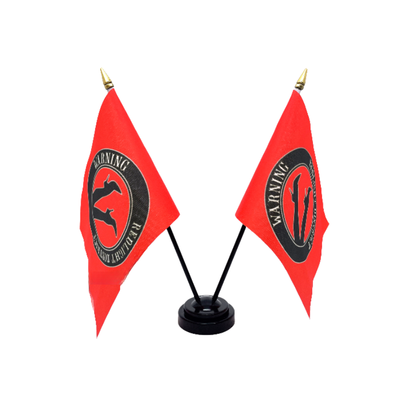 Tafelvlaggen Set Red Light District  – Cabine Decoratie