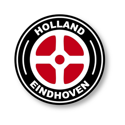 Sticker Rond – VIP Room, Pussy Lounge, King of the Road, Holland Style & Eindhoven