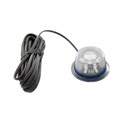 Gylle LED Lens – Ijswit / Rood / Oranje – Vervangingsglas Breedtelamp met 5 m kabel