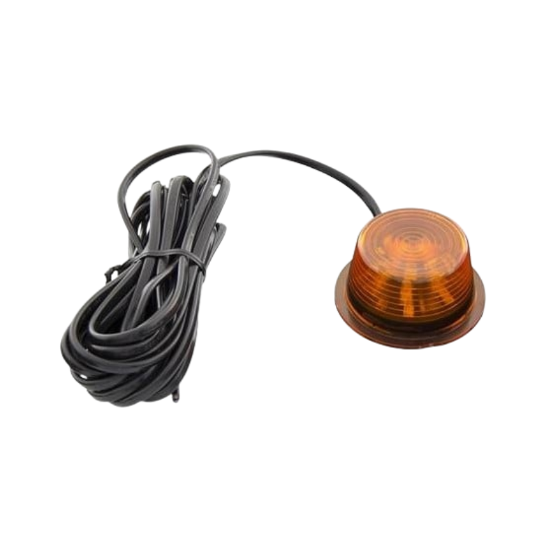 Gylle LED Linse – Eisweiß / Rot / Orange – Ersatzglas Positionsleuchte mit 5 m Kabel