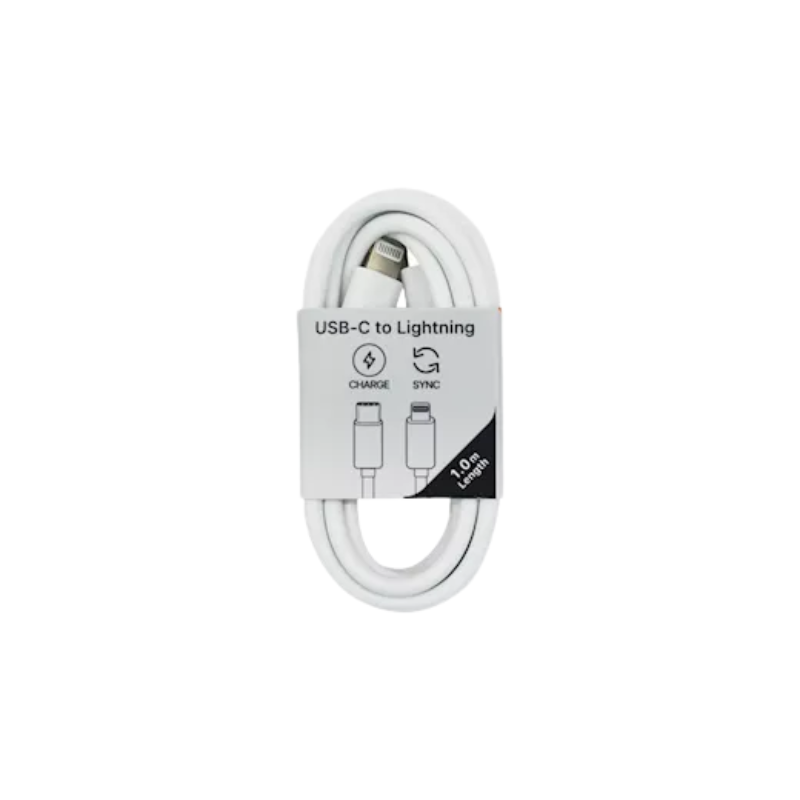 To Go USB-C to Lightning Cable – 1 m & 2 m – Snel Opladen Onderweg