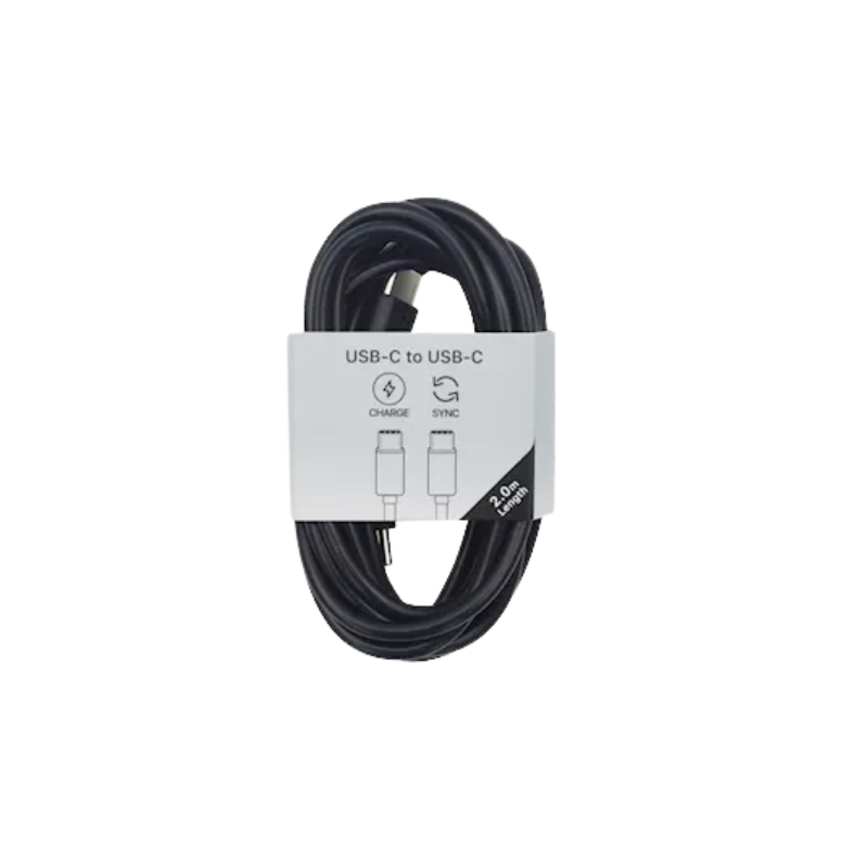 To Go USB-C to USB-C Cable 1.0 m / 2.0 m – Snel & Makkelijk Opladen Onderweg