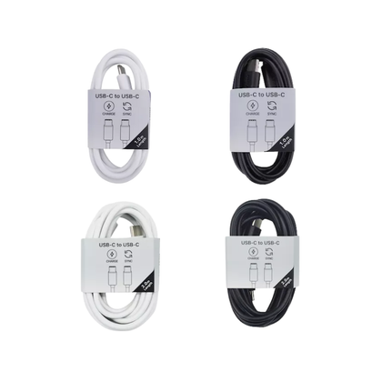 To Go USB-C to USB-C Cable 1.0 m / 2.0 m – Snel & Makkelijk Opladen Onderweg