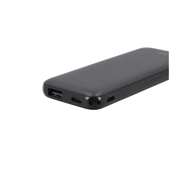 Musthavz Slim 5000 mAh Powerbank Schwarz – Kompakte Energiequelle für unterwegs