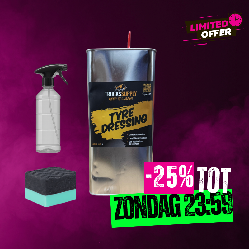 5L Tyre Dressing Weekend Deal – Beschadigde verpakking, 100% werkend
