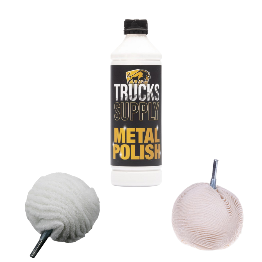  verpakking Truckssupply Metal Polish met 2 polijstballen