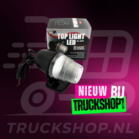 LED Toplight Wit Glas Dual Color 10–32V – Marker Verlichting Amber/Wit