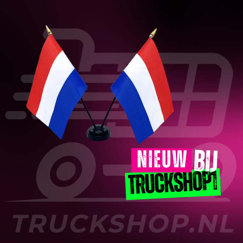 Tischflaggen-Set Holland – Kabinendekoration