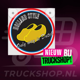 Lichtbakje de Luxe Only Way Is Dutch – 5V USB & USB-C Cabineverlichting 17x17 cm