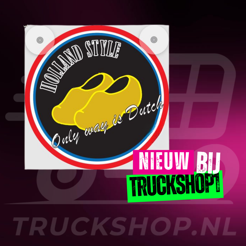 Lichtbakje de Luxe Only Way Is Dutch – 5V USB & USB-C Cabineverlichting 17x17 cm